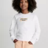 Calvin Klein Sweat-shirt En Coton Bio Avec Logo 1 Calvin Klein Sweat-shirt En Coton Bio Avec Logo -Pas Cher Calvin Klein Magasin IG0IG01936 YAF main