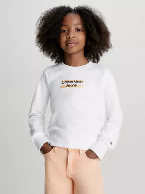 Calvin Klein Sweat-shirt En Coton Bio Avec Logo 3 Calvin Klein Sweat-shirt En Coton Bio Avec Logo