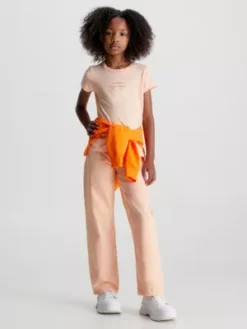 Calvin Klein T-shirt Slim En Coton Bio 10 Calvin Klein T-shirt Slim En Coton Bio -Pas Cher Calvin Klein Magasin IG0IG01940 SOJ alternate3