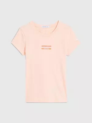 Calvin Klein T-shirt Slim En Coton Bio 7 Calvin Klein T-shirt Slim En Coton Bio – Image 5