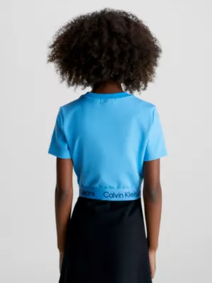 Calvin Klein Haut Avec Logo En Punto Milano 4 Calvin Klein Haut Avec Logo En Punto Milano – Image 2