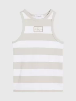 Calvin Klein Débardeur Dos Nageur Côtelé -Pas Cher Calvin Klein Magasin IG0IG01949 0FA alternate4