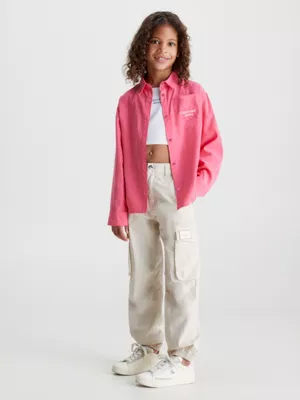 Calvin Klein Surchemise Relaxed En Lyocell 6 Calvin Klein Surchemise Relaxed En Lyocell – Image 4