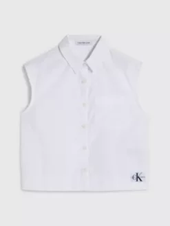 Calvin Klein Chemise Sans Manches En Lyocell 11 Calvin Klein Chemise Sans Manches En Lyocell -Pas Cher Calvin Klein Magasin IG0IG01952 YAF alternate4