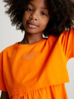 Calvin Klein Robe T-shirt Superposée -Pas Cher Calvin Klein Magasin IG0IG01959 SCB alternate3