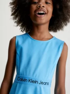 Calvin Klein Robe évasée En Milano -Pas Cher Calvin Klein Magasin IG0IG01960 CY0 alternate2