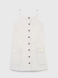 Calvin Klein Robe Boutonnée à Bretelles -Pas Cher Calvin Klein Magasin IG0IG01971 ACI alternate4