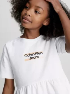 Calvin Klein Robe T-shirt Avec Logo -Pas Cher Calvin Klein Magasin IG0IG01973 YAF alternate3