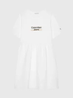 Calvin Klein Robe T-shirt Avec Logo -Pas Cher Calvin Klein Magasin IG0IG01973 YAF alternate4