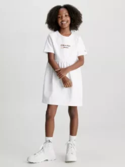 Calvin Klein Robe T-shirt Avec Logo