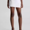 Calvin Klein Jupe-short En Denim Avec Logo -Pas Cher Calvin Klein Magasin IG0IG01975 YAF main