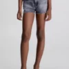 Calvin Klein Short En Jean Large Taille Haute -Pas Cher Calvin Klein Magasin IG0IG01977 1BY main