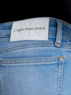 Calvin Klein Short Slim En Denim Taille Haute -Pas Cher Calvin Klein Magasin IG0IG01979 1A4 alternate2