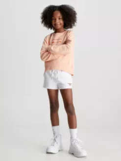 Calvin Klein Short En Coton Bio Avec Logo -Pas Cher Calvin Klein Magasin IG0IG01984 YAF alternate3