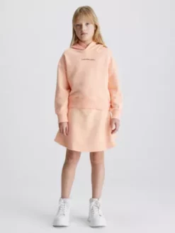 Calvin Klein Jupe évasée En Tissu éponge élastique 10 Calvin Klein Jupe évasée En Tissu éponge élastique -Pas Cher Calvin Klein Magasin IG0IG01995 SOJ alternate3