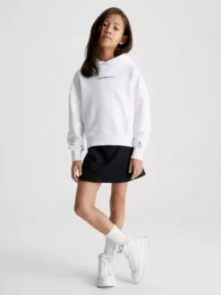 Calvin Klein Jupe Avec Logo En Punto Milano -Pas Cher Calvin Klein Magasin IG0IG01998 BEH alternate3