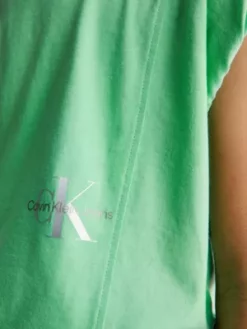 Calvin Klein T-shirt à Mancherons Avec Logo -Pas Cher Calvin Klein Magasin IG0IG02009 L1C alternate2