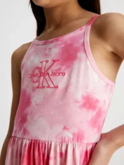 Calvin Klein Robe Longue Tie Dye -Pas Cher Calvin Klein Magasin IG0IG02016 0JV alternate2