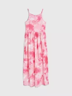 Calvin Klein Robe Longue Tie Dye -Pas Cher Calvin Klein Magasin IG0IG02016 0JV alternate4