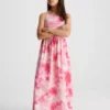 Calvin Klein Robe Longue Tie Dye -Pas Cher Calvin Klein Magasin IG0IG02016 0JV main