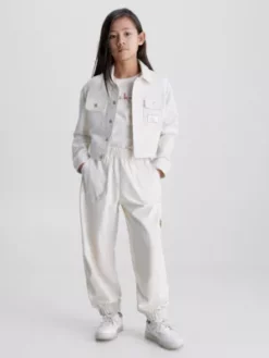 Calvin Klein Veste De Travail Boxy Brillante -Pas Cher Calvin Klein Magasin IG0IG02024 PGB alternate3