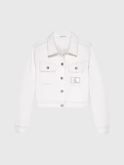 Calvin Klein Veste De Travail Boxy Brillante -Pas Cher Calvin Klein Magasin IG0IG02024 PGB alternate4