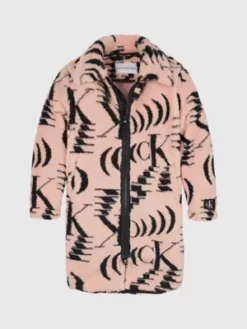 Calvin Klein Manteau Enduit Relaxed Avec Logo -Pas Cher Calvin Klein Magasin IG0IG02055 0JV alternate4