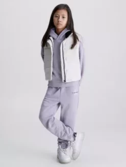 Calvin Klein Veste Sans Manches Matelassée En Nylon Froissé -Pas Cher Calvin Klein Magasin IG0IG02060 PGB alternate3