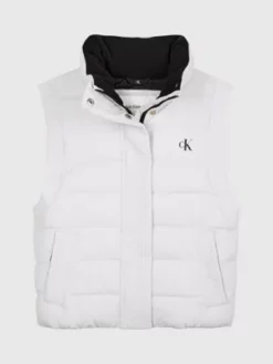 Calvin Klein Veste Sans Manches Matelassée En Nylon Froissé -Pas Cher Calvin Klein Magasin IG0IG02060 PGB alternate4