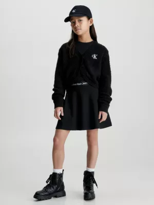 Calvin Klein Pull Gilet Court Bouclé 6 Calvin Klein Pull Gilet Court Bouclé – Image 4