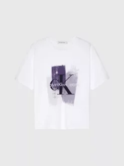 Calvin Klein T-shirt Avec Imprimé Graphique Avec Logo -Pas Cher Calvin Klein Magasin IG0IG02101 YAF alternate4