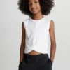 Calvin Klein Débardeur Torsadé Sur Le Devant -Pas Cher Calvin Klein Magasin IG0IG02111 YAF main