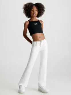 Calvin Klein Jean Flared Mid Rise -Pas Cher Calvin Klein Magasin IG0IG02114 YAF alternate3