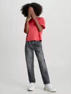 Calvin Klein T-shirt Boxy En Coton -Pas Cher Calvin Klein Magasin IG0IG02136 XCO alternate3