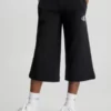 Calvin Klein Pantalon De Jogging-culotte En Coton Bio