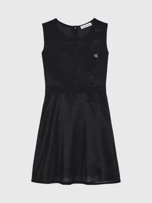 Calvin Klein Robe Occasion En Mousseline Superposée 7 Calvin Klein Robe Occasion En Mousseline Superposée – Image 5