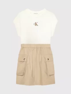 Calvin Klein Robe à Poches En Sergé De Lyocell 11 Calvin Klein Robe à Poches En Sergé De Lyocell -Pas Cher Calvin Klein Magasin IG0IG02152 PF2 alternate4