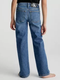 Calvin Klein Jean Straight High Rise -Pas Cher Calvin Klein Magasin IG0IG02166 1BJ alternate1
