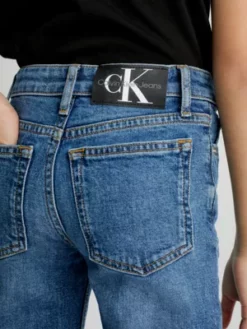 Calvin Klein Jean Straight High Rise -Pas Cher Calvin Klein Magasin IG0IG02166 1BJ alternate2