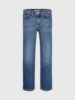 Calvin Klein Jean Straight High Rise -Pas Cher Calvin Klein Magasin IG0IG02166 1BJ alternate4