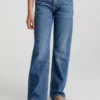 Calvin Klein Jean Straight High Rise -Pas Cher Calvin Klein Magasin IG0IG02166 1BJ main