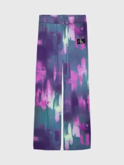 Calvin Klein Pantalon Tissé à Imprimé Pixel -Pas Cher Calvin Klein Magasin IG0IG02180 0H7 alternate4