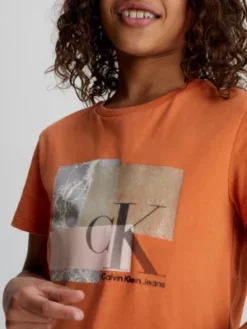Calvin Klein T-shirt Boxy Avec Logo -Pas Cher Calvin Klein Magasin IG0IG02189 SEC alternate2