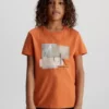 Calvin Klein T-shirt Boxy Avec Logo 2 Calvin Klein T-shirt Boxy Avec Logo -Pas Cher Calvin Klein Magasin IG0IG02189 SEC main