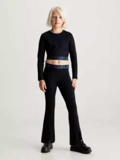 Calvin Klein Haut Slim En Milano Avec Logo -Pas Cher Calvin Klein Magasin IG0IG02196 BEH alternate3