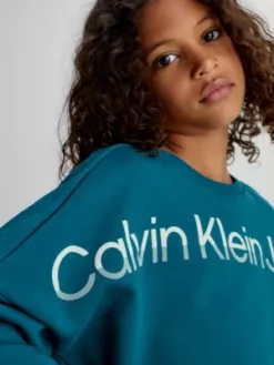 Calvin Klein Sweat-shirt Boxy Avec Logo -Pas Cher Calvin Klein Magasin IG0IG02210 CA4 alternate2
