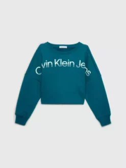 Calvin Klein Sweat-shirt Boxy Avec Logo -Pas Cher Calvin Klein Magasin IG0IG02210 CA4 alternate4