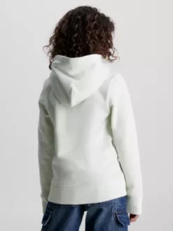 Calvin Klein Sweat-shirt à Capuche Boxy En Polaire Avec Logo -Pas Cher Calvin Klein Magasin IG0IG02211 LCE alternate1