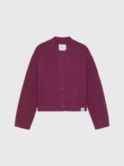 Calvin Klein Pull Gilet Boutonné En Chenille -Pas Cher Calvin Klein Magasin IG0IG02215 VAC alternate4