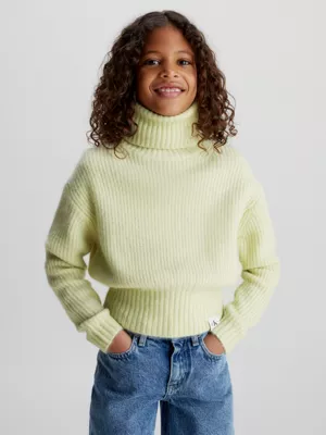 Calvin Klein Pull à Col Roulé En Acrylique 3 Calvin Klein Pull à Col Roulé En Acrylique